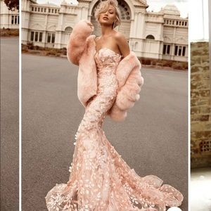 Jaus - JADORE JX1097 GOWN - PINK